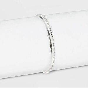 Target women’s silver bracelet set